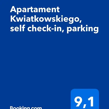 Kwiatkowskiego, Self Check-in, Parking *